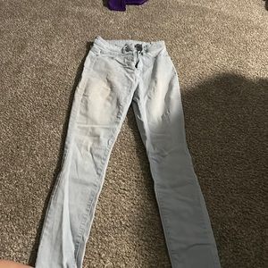 Light wash jeans